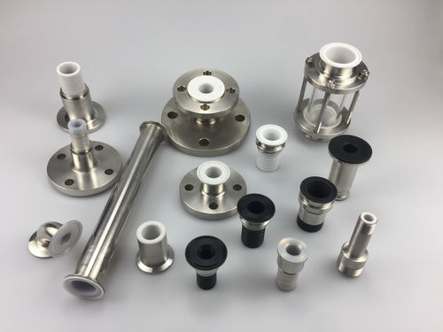 衛生級快裝襯氟90彎頭 襯氟彎頭 襯氟管道及配件